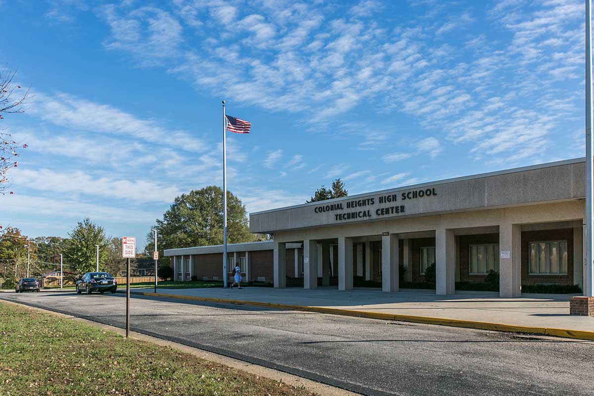 colonial heights high school technical center in Colonial Heights, VA