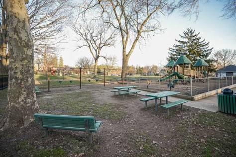 Burpee Park playground equipment in Doylestown, PA