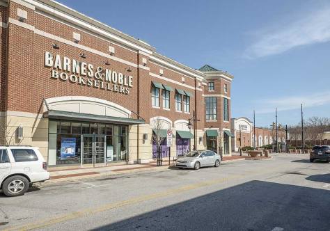 Barnes & Noble and Bed, Bath & Beyond shops in Exton, PA