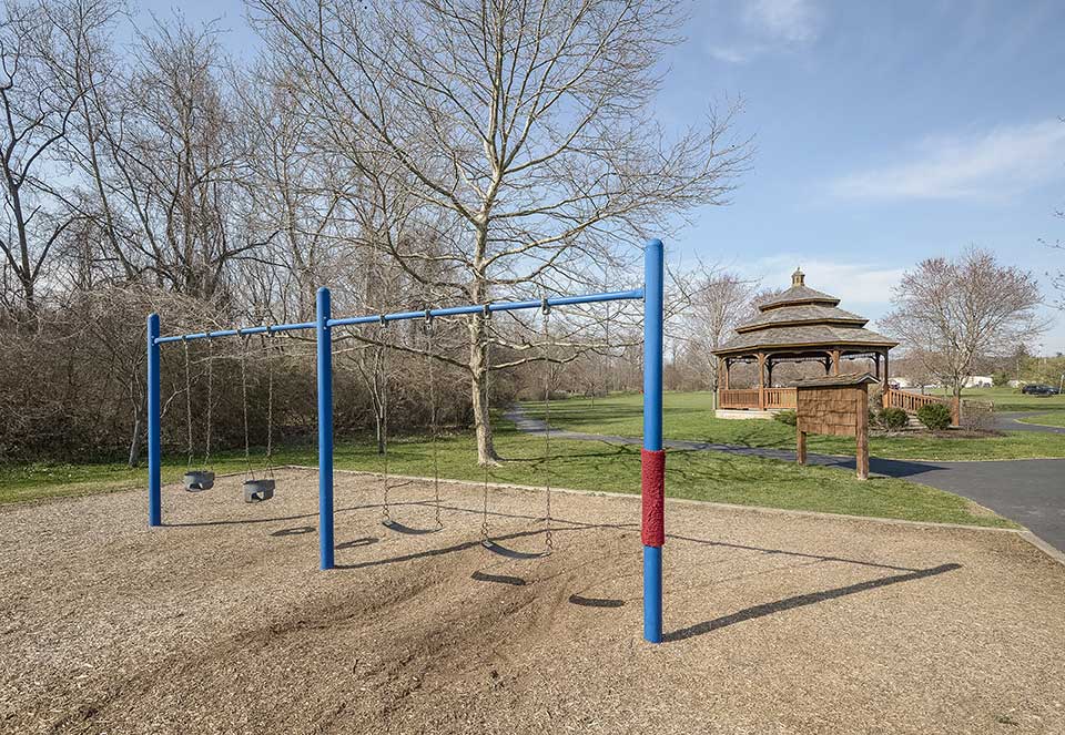 Pavilion and playground in Exton, PA