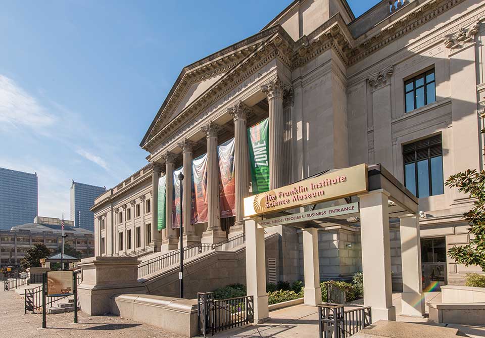 Science museum in Logan Square, Philadelphia, PA
