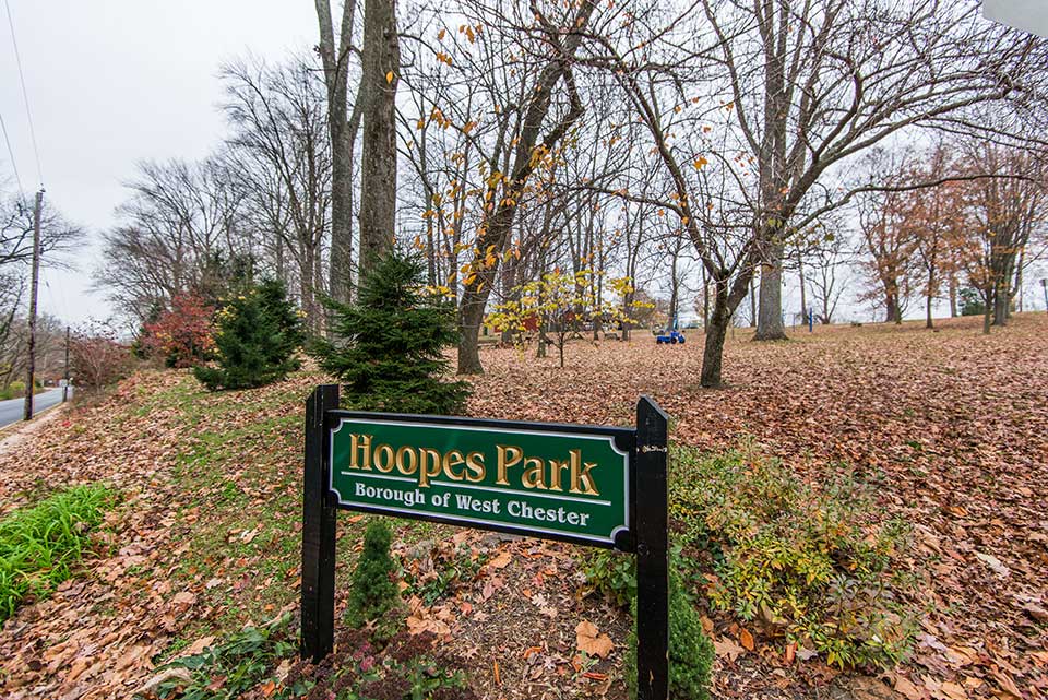 Hoopes Park in West Chester, PA
