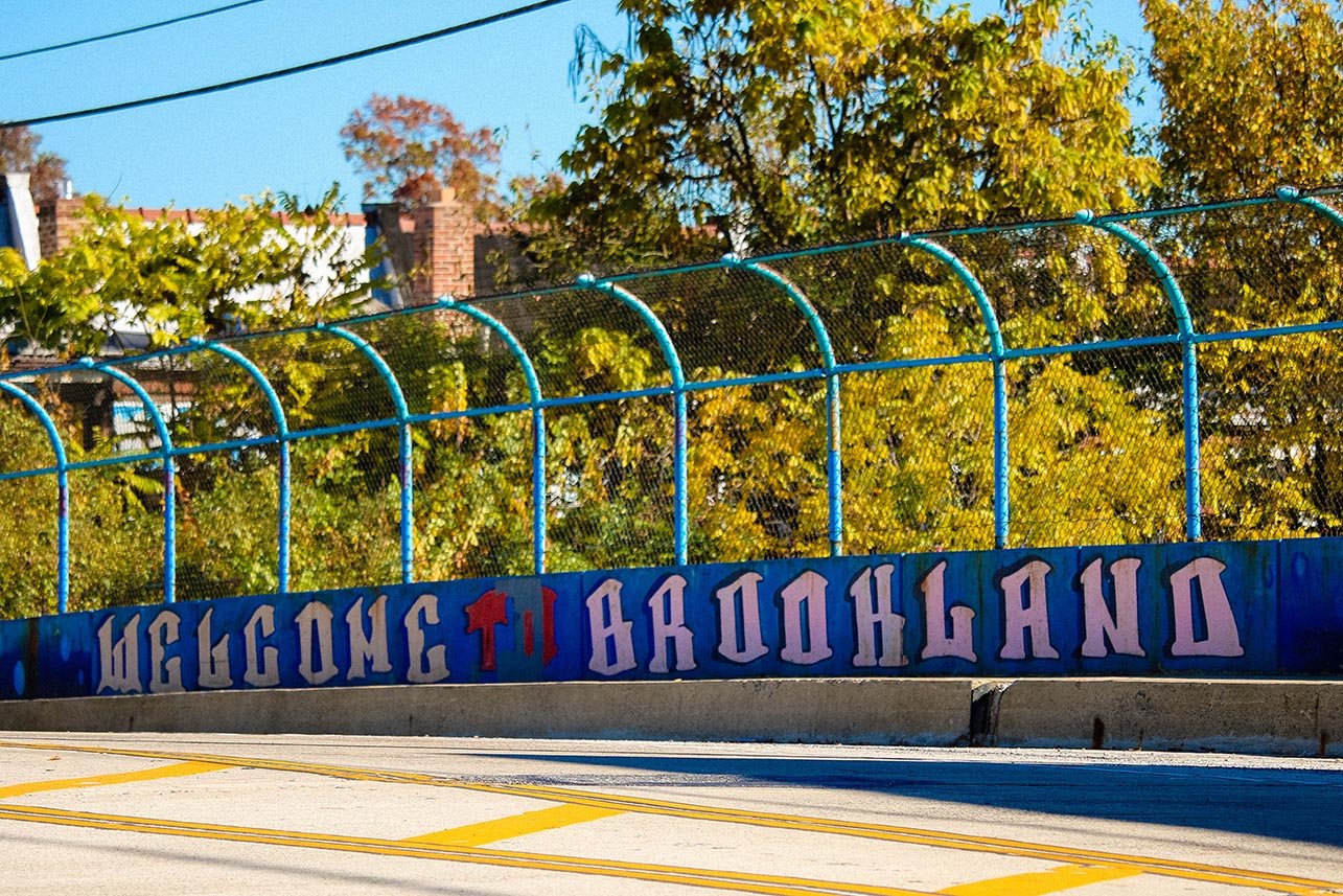 Graffiti on bridge in Brookland, Washington, DC