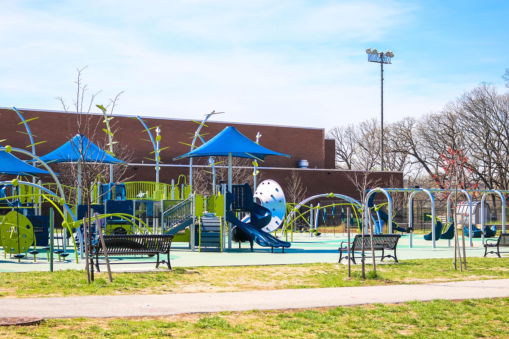 Community center playground in Hillcrest, Washington, D.C.